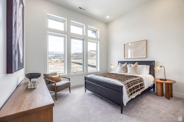 359 N Abajo Peak Loop E Unit A3, Heber City, UT 84032 - bedroom featuring light colored carpet, baseboards, and visible vents