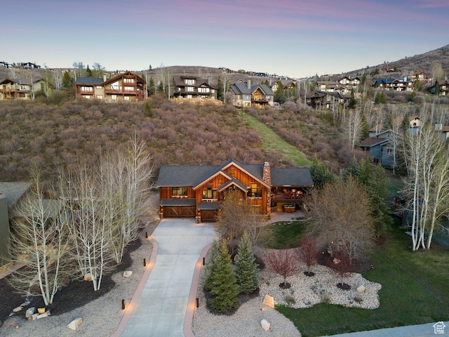 2042 Paddington Dr, Park City, UT 84060 - bird's eye view featuring a residential view