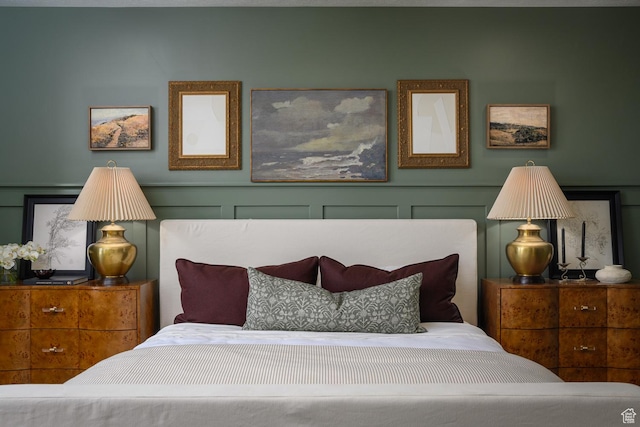 1478 W 400 N, West Bountiful, UT 84087 - bedroom featuring a decorative wall