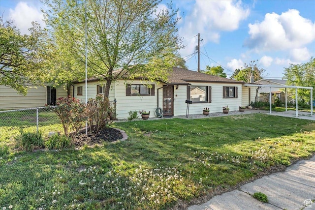 5166 S 4660 W, Salt Lake City, UT 84118 - view of ranch-style home