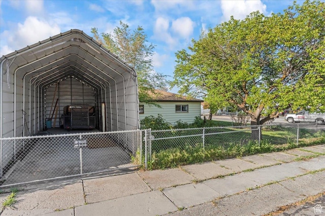 5166 S 4660 W, Salt Lake City, UT 84118 - exterior space featuring a detached carport