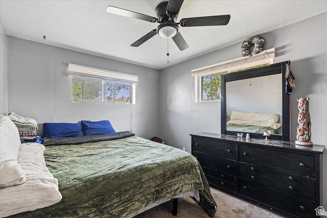 5166 S 4660 W, Salt Lake City, UT 84118 - carpeted bedroom with a ceiling fan