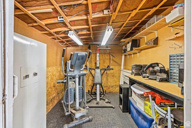 5166 S 4660 W, Salt Lake City, UT 84118 - workout room featuring a workshop area