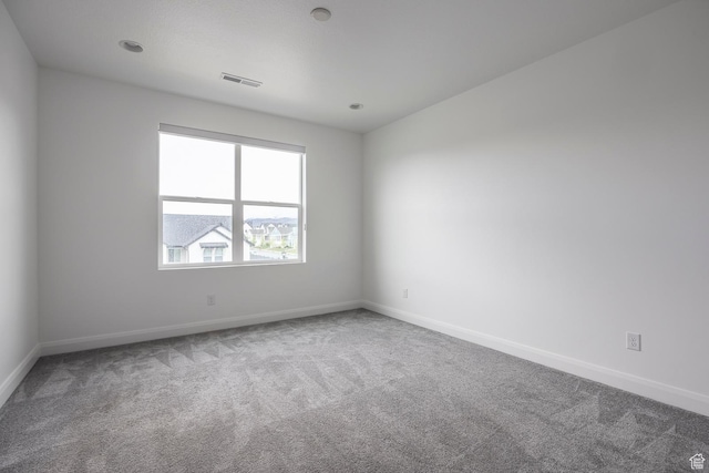 5081 W Sequoia Cir, Highland, UT 84003 - carpeted spare room featuring baseboards and visible vents
