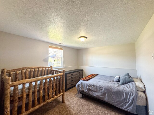 3261 S 1500 W, Nibley, UT 84321 - carpeted bedroom featuring a textured ceiling and visible vents