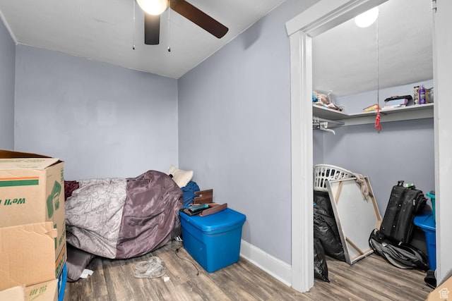 1470 S Edison St, Salt Lake City, UT 84115 - storage area with ceiling fan