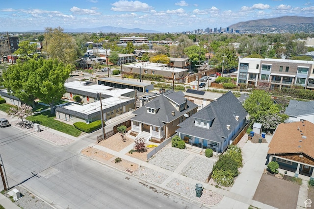 775 E Simpson Ave, Salt Lake City, UT 84106 - birds eye view of property featuring a mountain view and a residential view