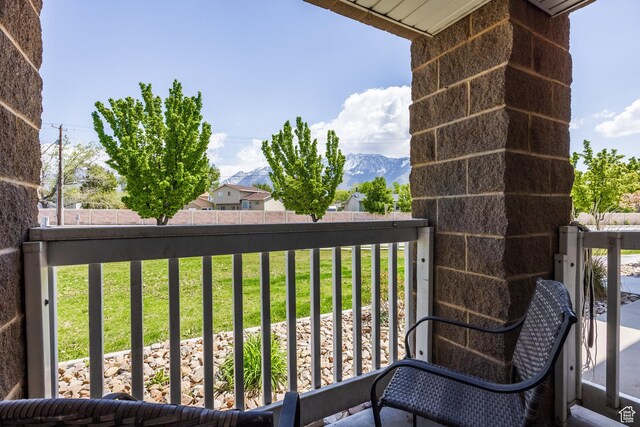 11035 S Grape Vine Cv Unit 106, Sandy, UT 84070 - view of balcony