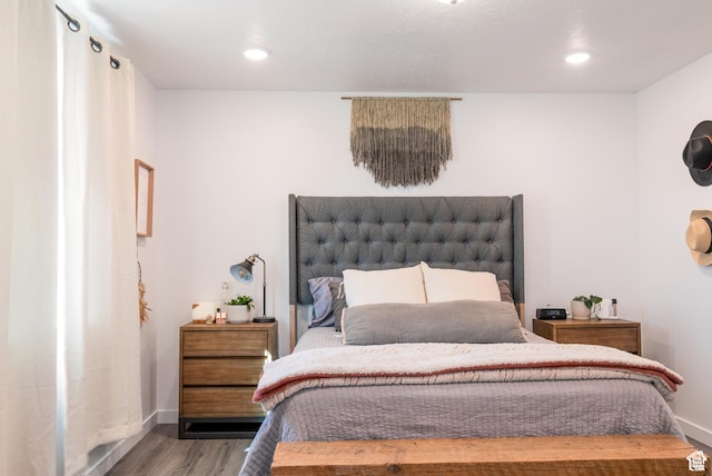 375 N 700 W, Vernal, UT 84078 - bedroom featuring recessed lighting, baseboards, and wood finished floors
