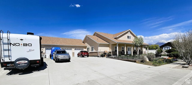 598 W 1620 S, Lehi, UT 84043 - view of front facade featuring an attached garage, driveway, and stucco siding