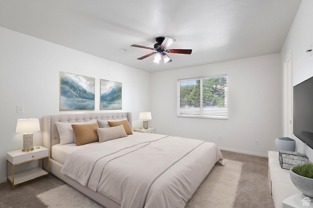 1295 N 190 E, Lehi, UT 84043 - carpeted bedroom featuring baseboards and a ceiling fan