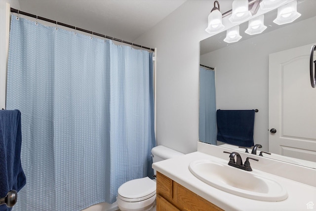 1295 N 190 E, Lehi, UT 84043 - full bathroom with vanity, a shower with curtain, and toilet