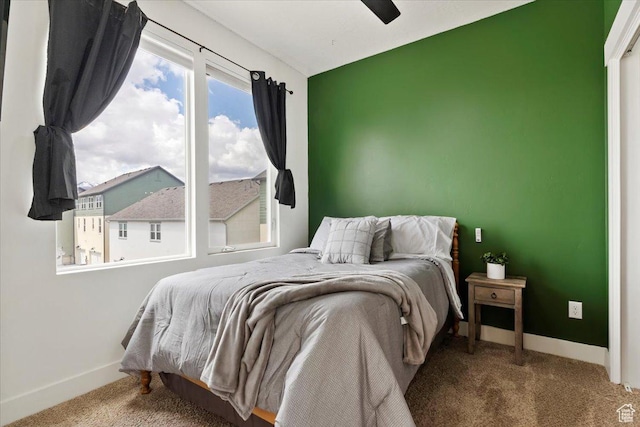 6216 W Birch Run Rd S, South Jordan, UT 84009 - carpeted bedroom with a ceiling fan and baseboards
