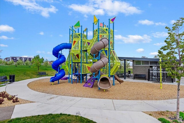 6216 W Birch Run Rd S, South Jordan, UT 84009 - community play area featuring a yard