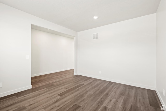 3461 S 3100 W Unit 175, West Haven, UT 84401 - spare room featuring wood finished floors, baseboards, and recessed lighting