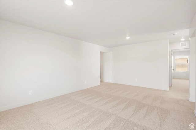 3461 S 3100 W Unit 175, West Haven, UT 84401 - spare room with light carpet, recessed lighting, and baseboards