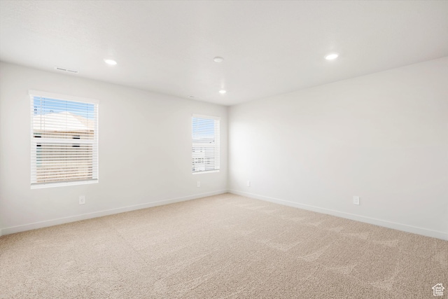 3461 S 3100 W Unit 175, West Haven, UT 84401 - empty room with light colored carpet, baseboards, and recessed lighting
