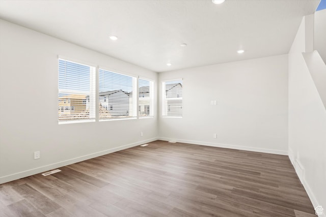 3461 S 3100 W Unit 175, West Haven, UT 84401 - spare room with wood finished floors, baseboards, and recessed lighting