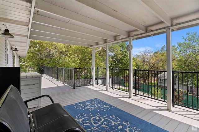 4612 S 600 E, Murray, UT 84107 - view of deck
