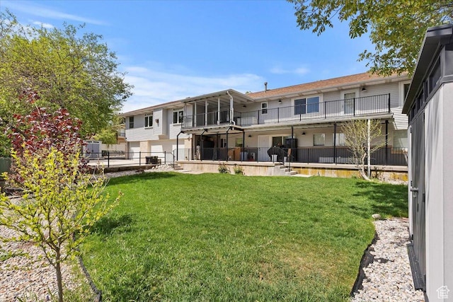 4612 S 600 E, Murray, UT 84107 - back of property with fence and a yard