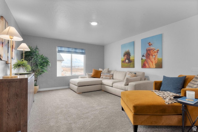 796 N 1860 E Unit 164, Salem, UT 84653 - living area with baseboards and carpet flooring