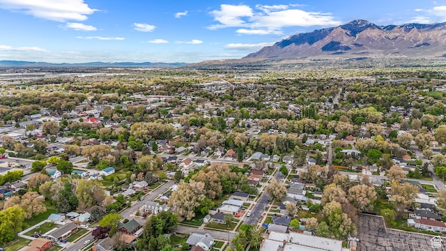 987 S Jefferson Ave E, Ogden, UT 84404 - birds eye view of property with a residential view and a mountain view
