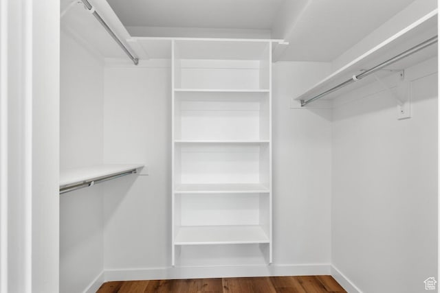 468 W Main St, Santaquin, UT 84655 - walk in closet featuring wood finished floors