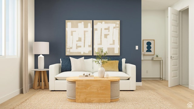 590 S Cecita Way, St George, UT 84770 - sitting room featuring baseboards and wood finished floors