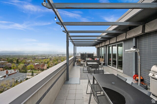 1235 E 200th St S Unit 1001, Salt Lake City, UT 84102 - balcony featuring outdoor dining space