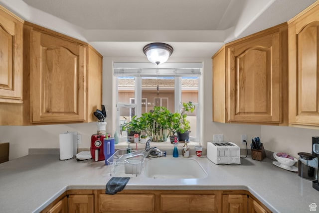 2990 E Riverside Dr Unit 118, St George, UT 84790 - kitchen with light countertops and a sink
