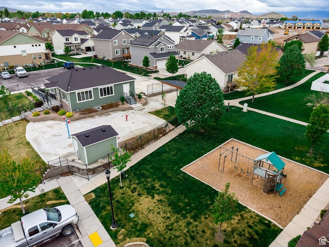 940 N 90 W, Santaquin, UT 84655 - aerial perspective of suburban area
