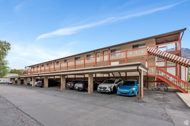 161 E 700 N Unit 10, Provo, UT 84606 - covered parking lot with stairway