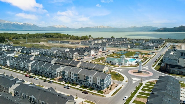 102 N Seaside St Unit 2311, Saratoga Springs, UT 84043 - bird's eye view with a water and mountain view