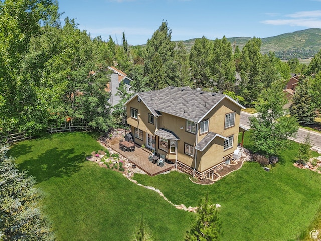 8030 N Springshire Dr, Park City, UT 84098 - view from above of property