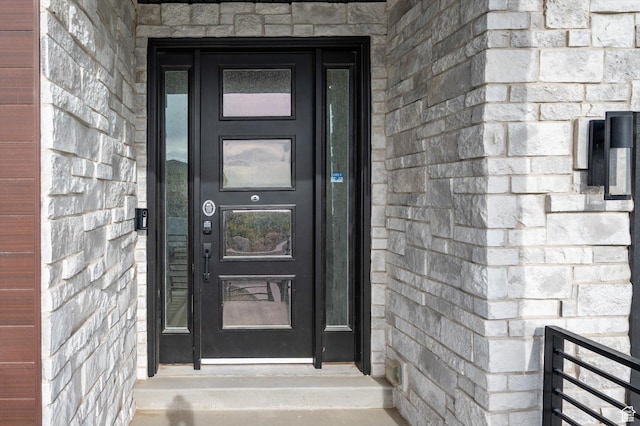 833 S 260 E, Willard, UT 84340 - property entrance featuring stone siding