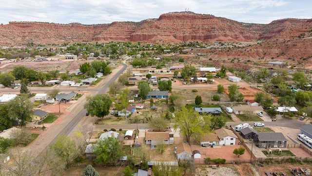 326 E 150 S, Kanab, UT 84741 - drone / aerial view with a mountain view and a residential view