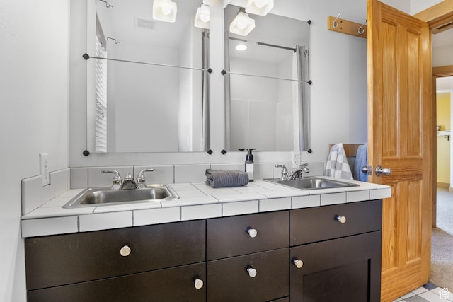 933 N Swiss Farm Ct, Midway, UT 84049 - bathroom with double vanity and a sink