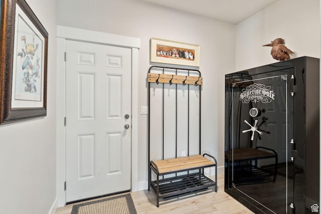 4852 N Arctic Fox Cir W Unit 2800, Lehi, UT 84043 - mudroom featuring light wood-style floors and baseboards