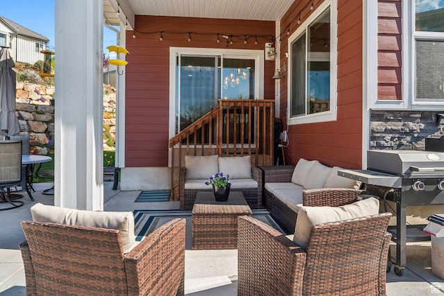 4852 N Arctic Fox Cir W Unit 2800, Lehi, UT 84043 - view of patio / terrace featuring outdoor lounge area