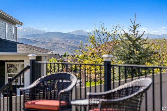 4852 N Arctic Fox Cir W Unit 2800, Lehi, UT 84043 - balcony featuring a mountain view