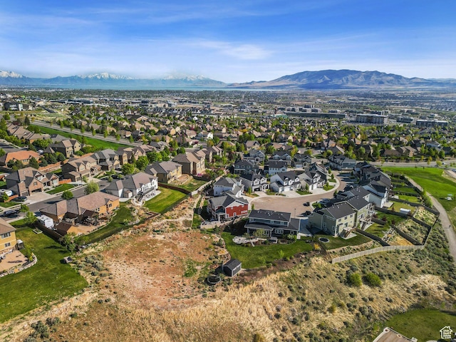 4852 N Arctic Fox Cir W Unit 2800, Lehi, UT 84043 - bird's eye view featuring a residential view and a mountain view