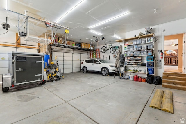 4852 N Arctic Fox Cir W Unit 2800, Lehi, UT 84043 - garage with a garage door opener