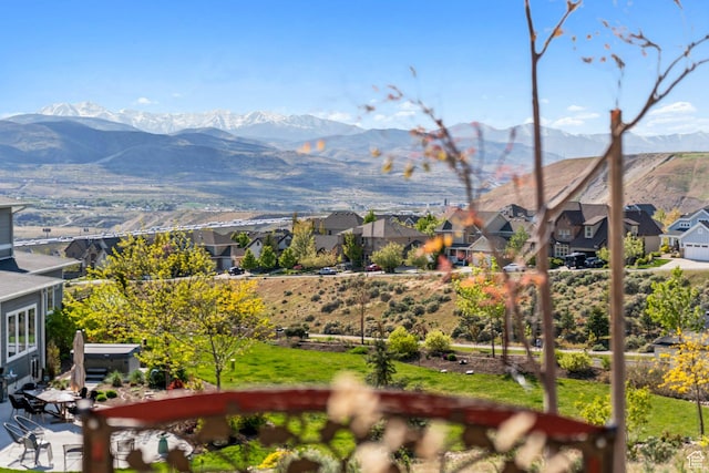 4852 N Arctic Fox Cir W Unit 2800, Lehi, UT 84043 - mountain view with a residential view