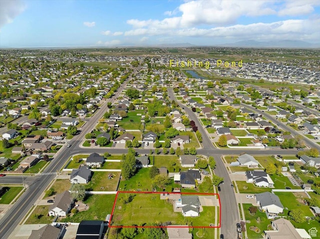 2437 W 2375 N, Clinton, UT 84015 - drone / aerial view with a residential view
