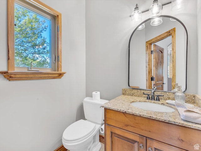 14099 S Pine Mesa Dr, Draper, UT 84020 - half bathroom featuring toilet and vanity