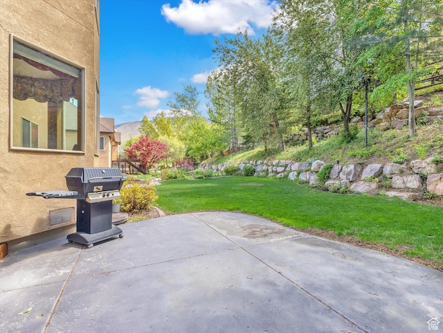 14099 S Pine Mesa Dr, Draper, UT 84020 - view of patio / terrace featuring area for grilling