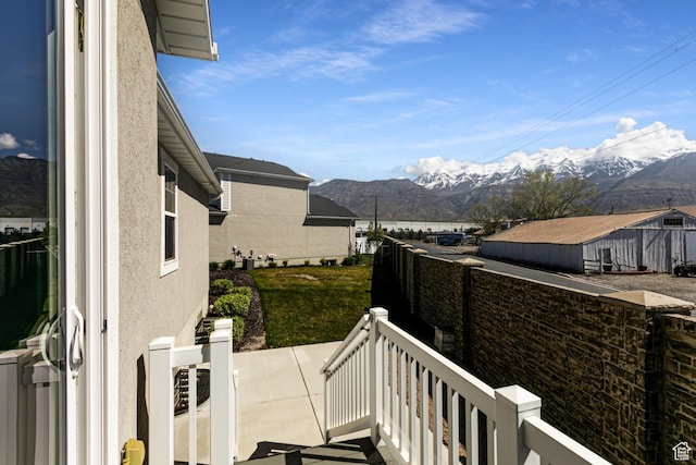 332 N Old Farm Ln, Lindon, UT 84042 - balcony with a mountain view