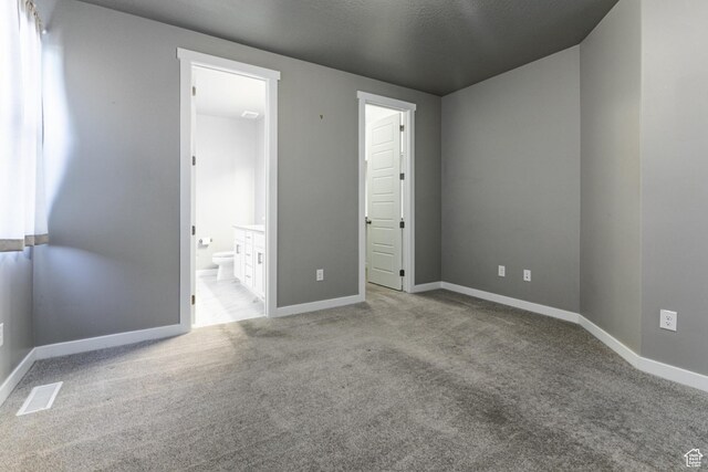 332 N Old Farm Ln, Lindon, UT 84042 - unfurnished bedroom with carpet flooring, baseboards, and ensuite bathroom