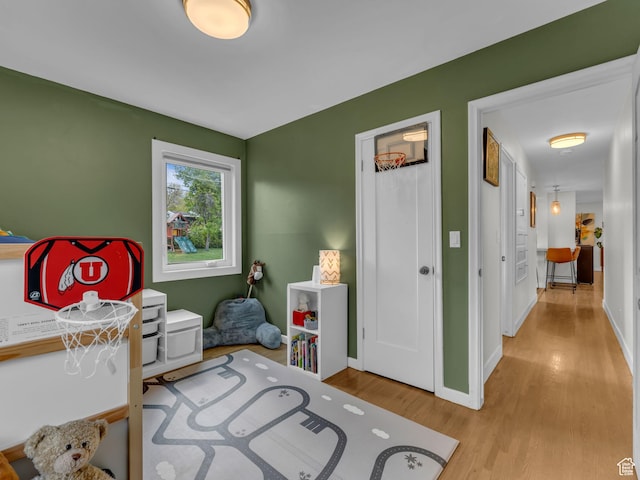 3133 S 2700 E, Millcreek, UT 84109 - bedroom with baseboards and wood finished floors
