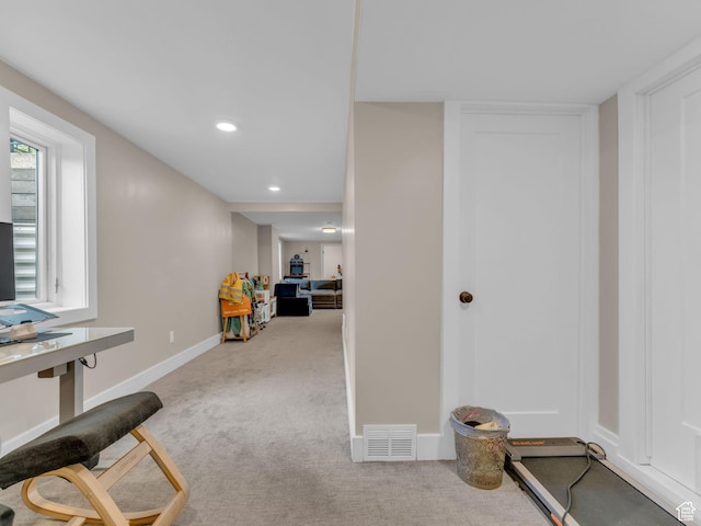 3133 S 2700 E, Millcreek, UT 84109 - interior space featuring baseboards, recessed lighting, carpet, and visible vents